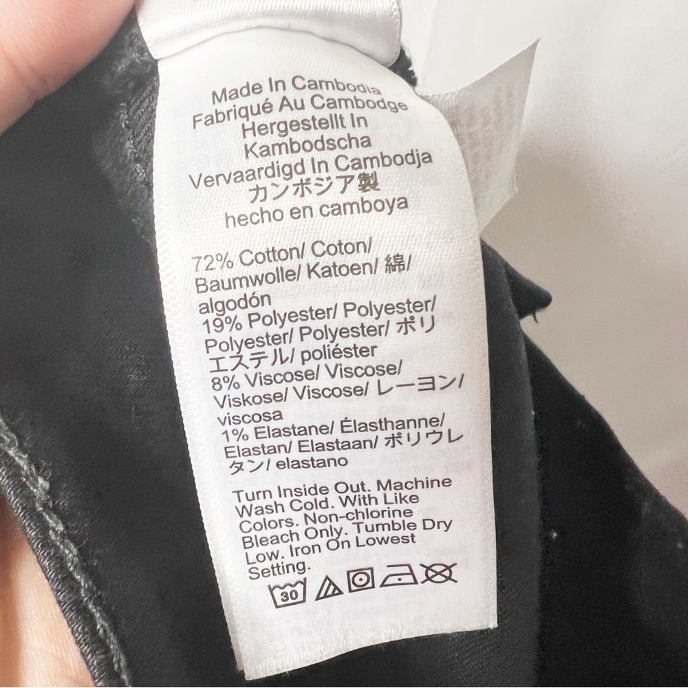 J. Crew Black Stovepipe Straight Jean in Signature Stretch+ - Picture 4 of 4
